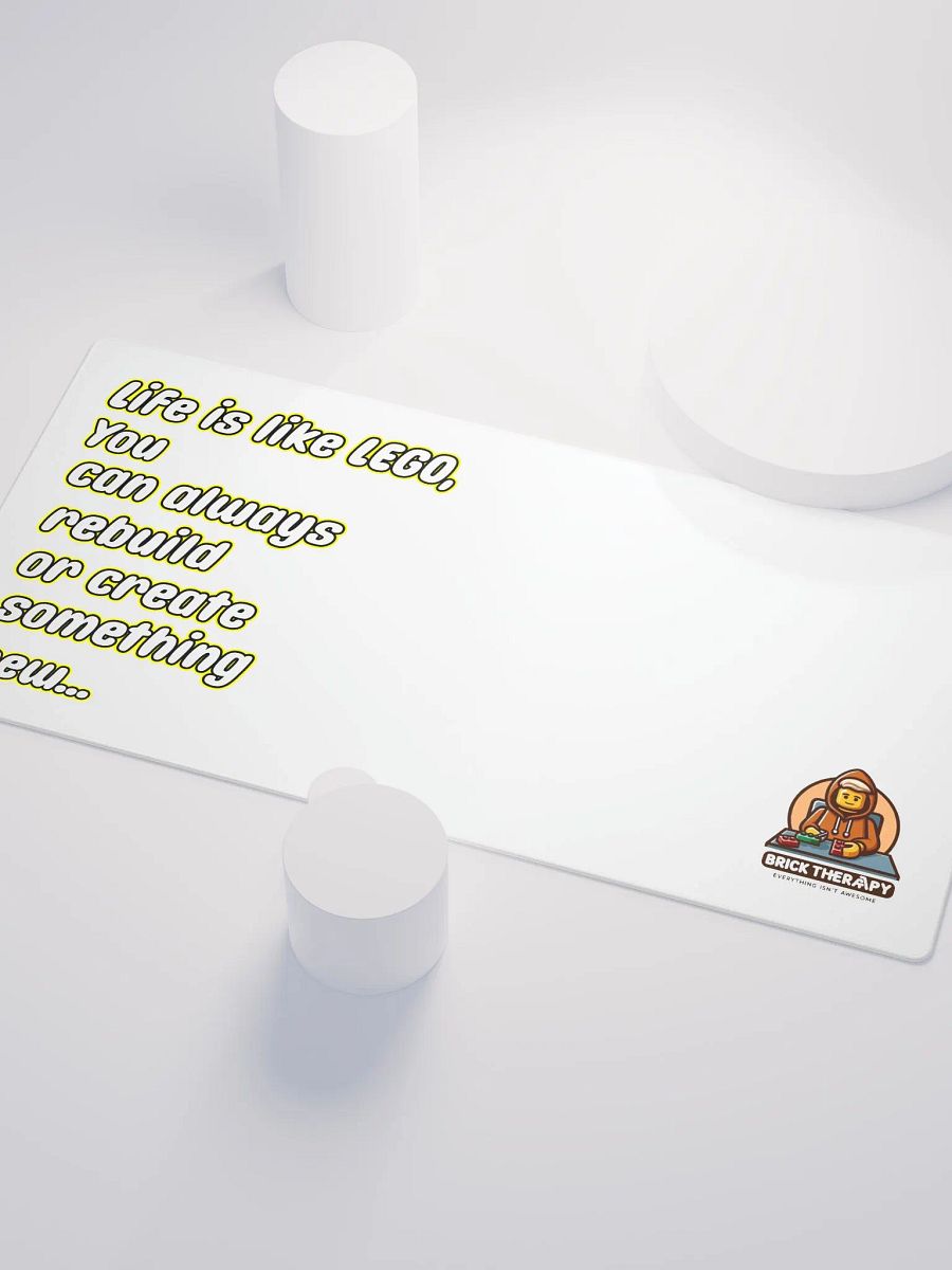 Life is like Lego Mouse Mat 3 product image (3)