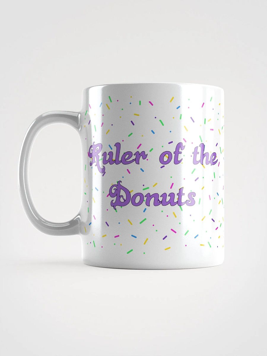 Ruler of the Donuts White Mug product image (12)