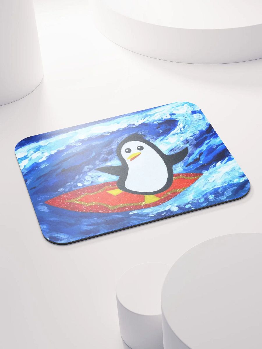 Surfing Penguin Mouse Pad product image (6)