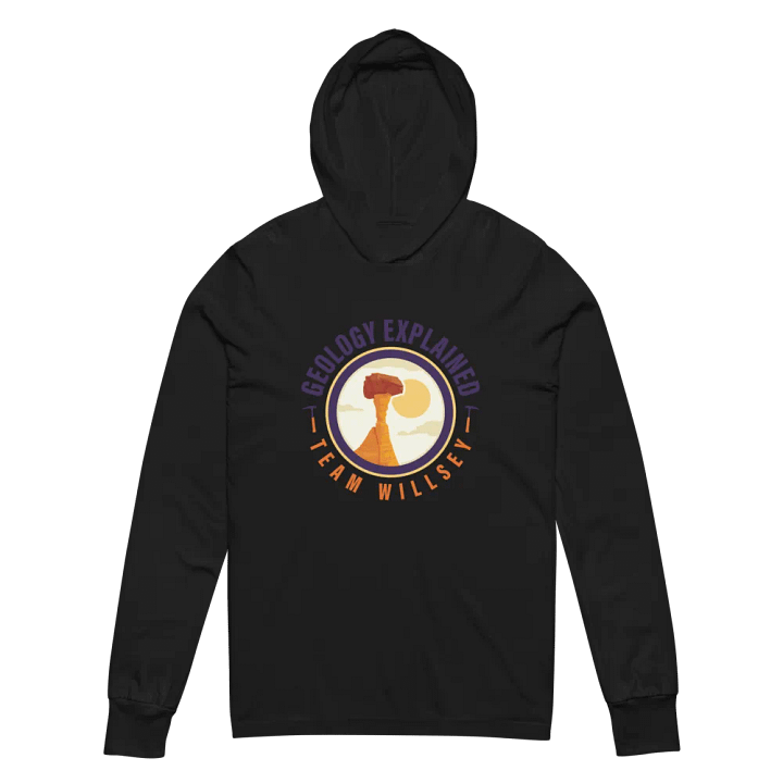 Sunrise Geology Hooded Long Sleeve Tee product image (2)