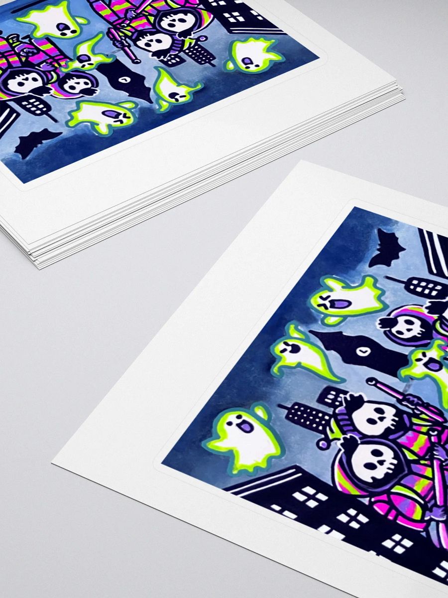 Ghostly Pursuit Sticker product image (4)