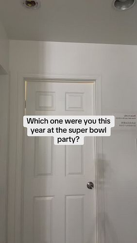 Which Person Were You This Year At The Superbowl Party? #superbowl #kansascitychiefs #philadelphiaeagles