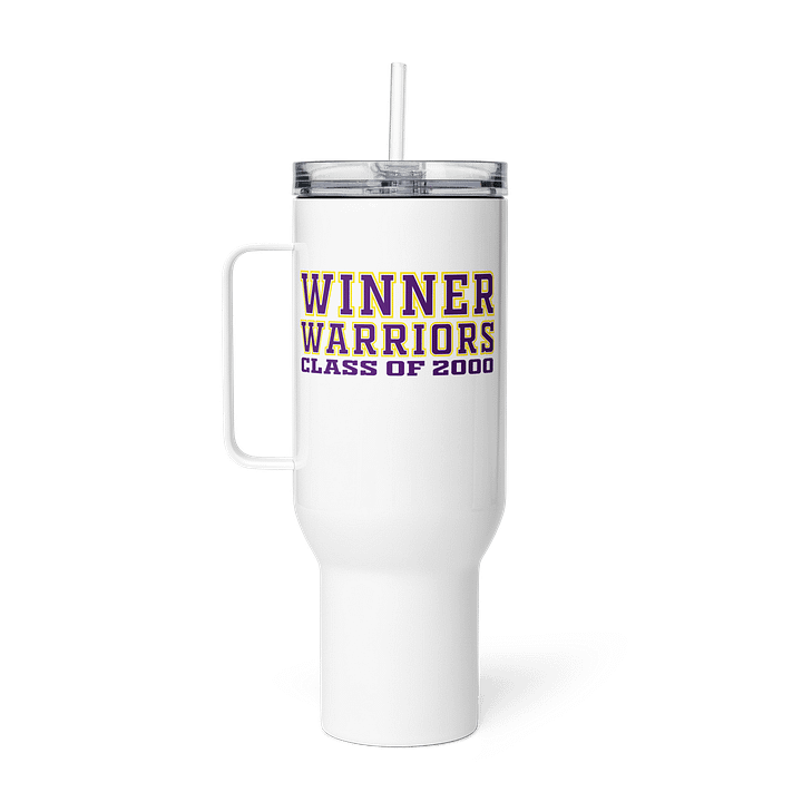 Class of 2000 40oz Stainless Steel Travel Mug product image (1)