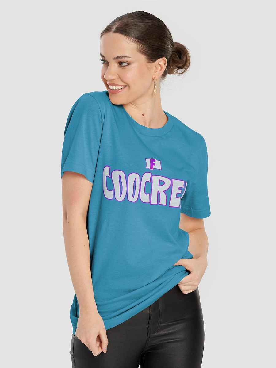 Coo Crew Neon Gradient Unisex T-Shirt product image (6)