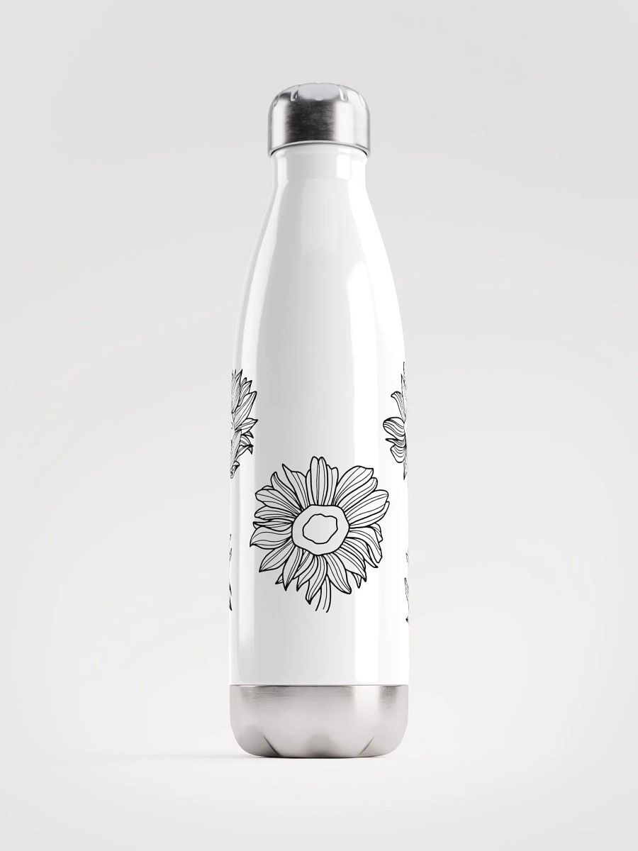 Flower Doodle Water Bottle product image (1)