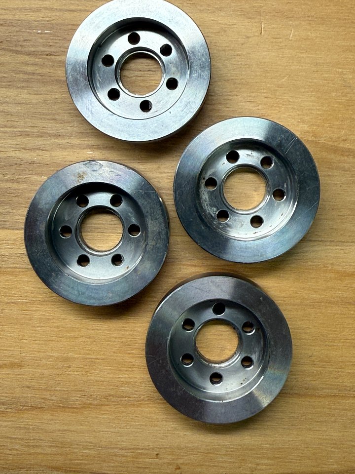 SSD RC Steel Brake Rotor Weights - Set of 4 product image (2)