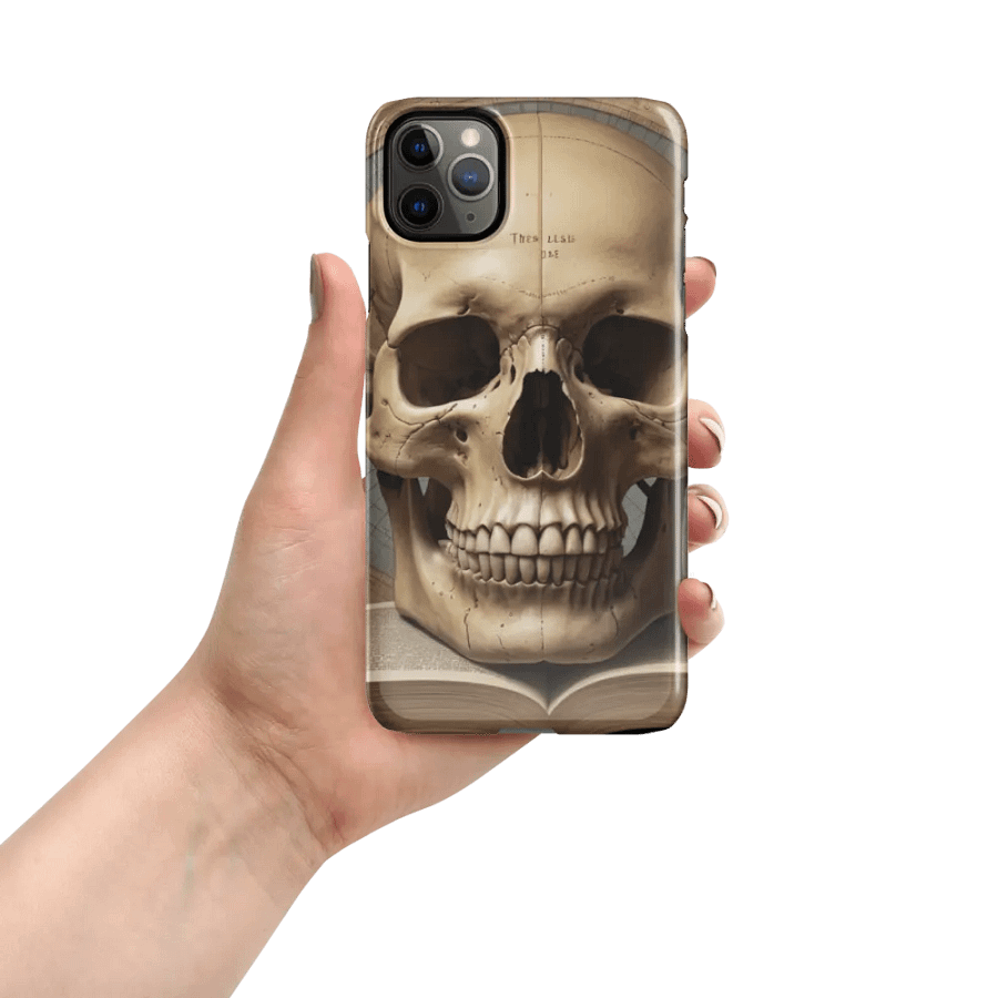 Skull and Wisdom Snap Case product image (51)