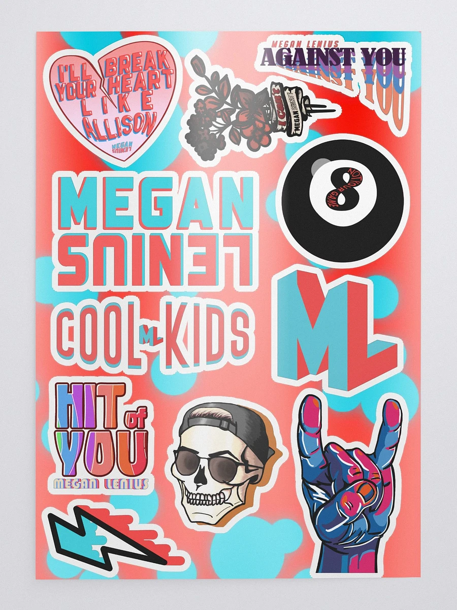 Megan Lenius Sticker sheet product image (2)