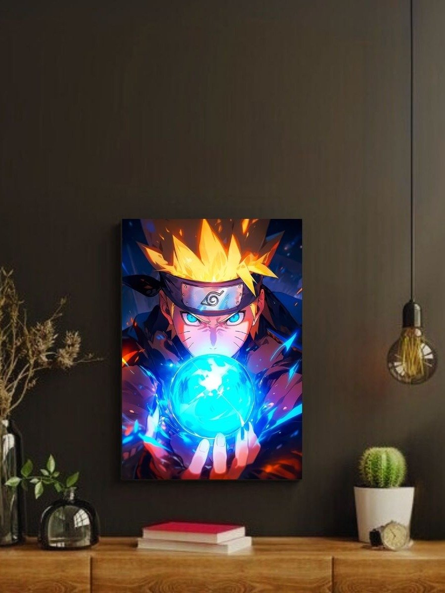 Naruto – Rasengan Focus – 8x10 Metal Print product image (2)