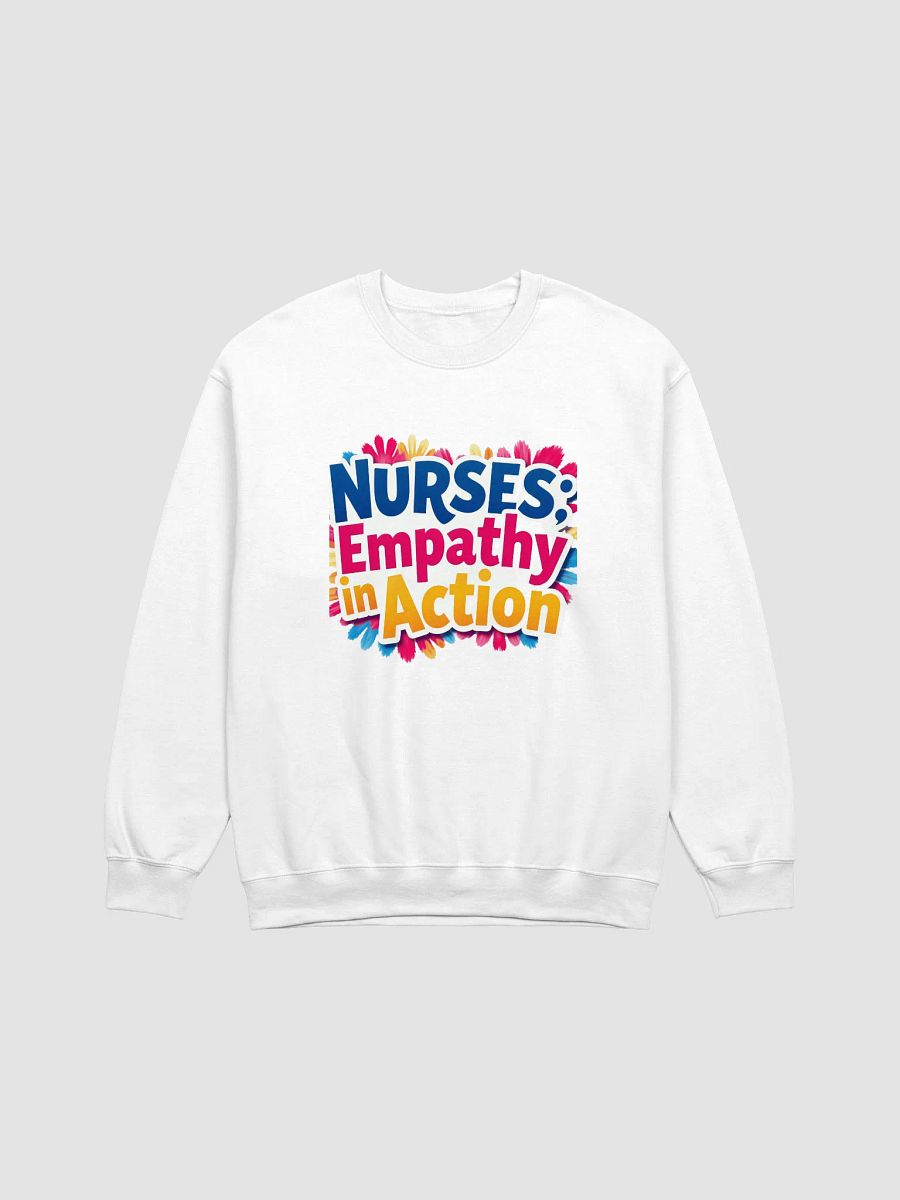 Empathy in Action Floral Crewneck Sweatshirt product image (1)