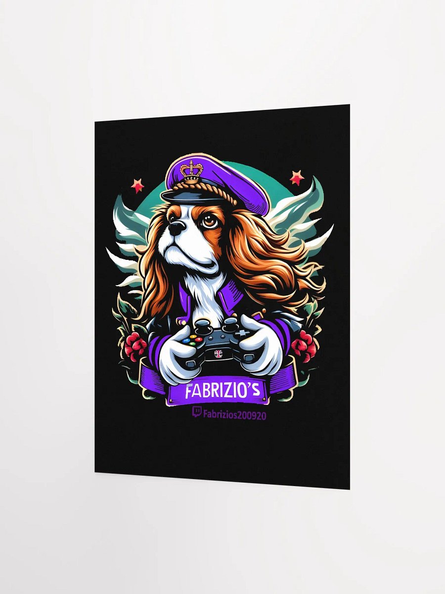 Captain Canine Gamer Poster product image (3)