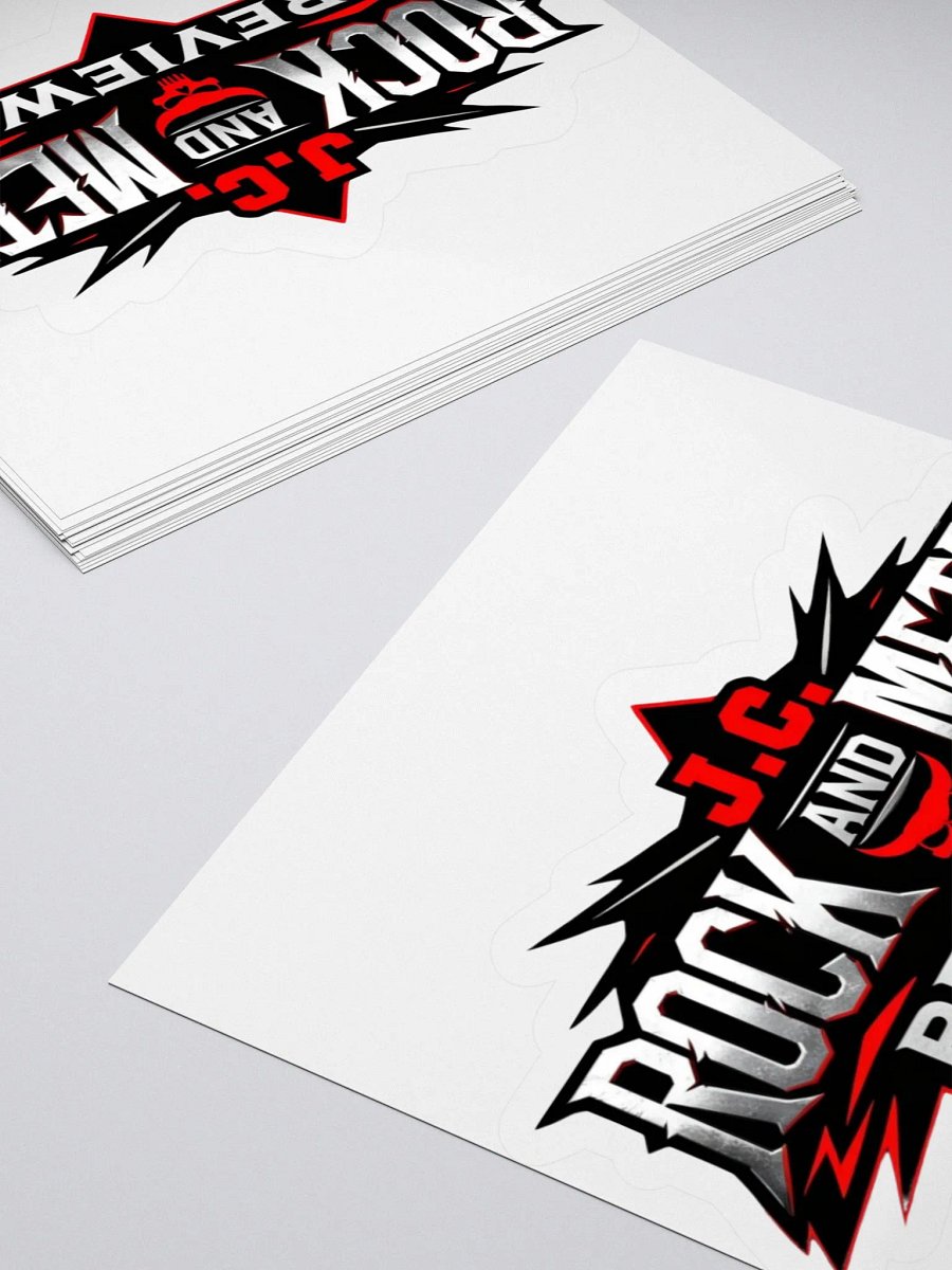 JC Rock and Metal Reviews Stickers product image (11)