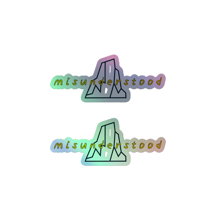 Misunderstood Holographic Sticker Sheet product image (2)