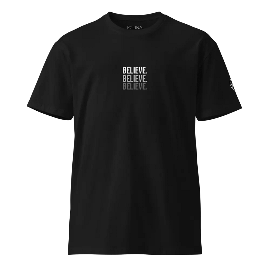 Believe t-shirt product image (3)