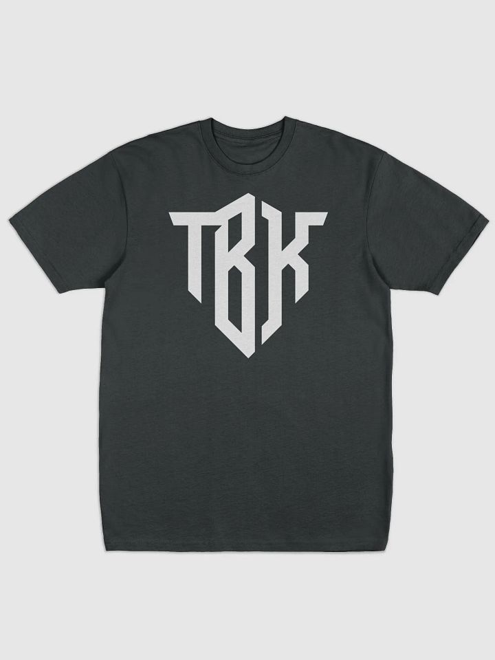 White Logo TBK Heavyweight T product image (1)