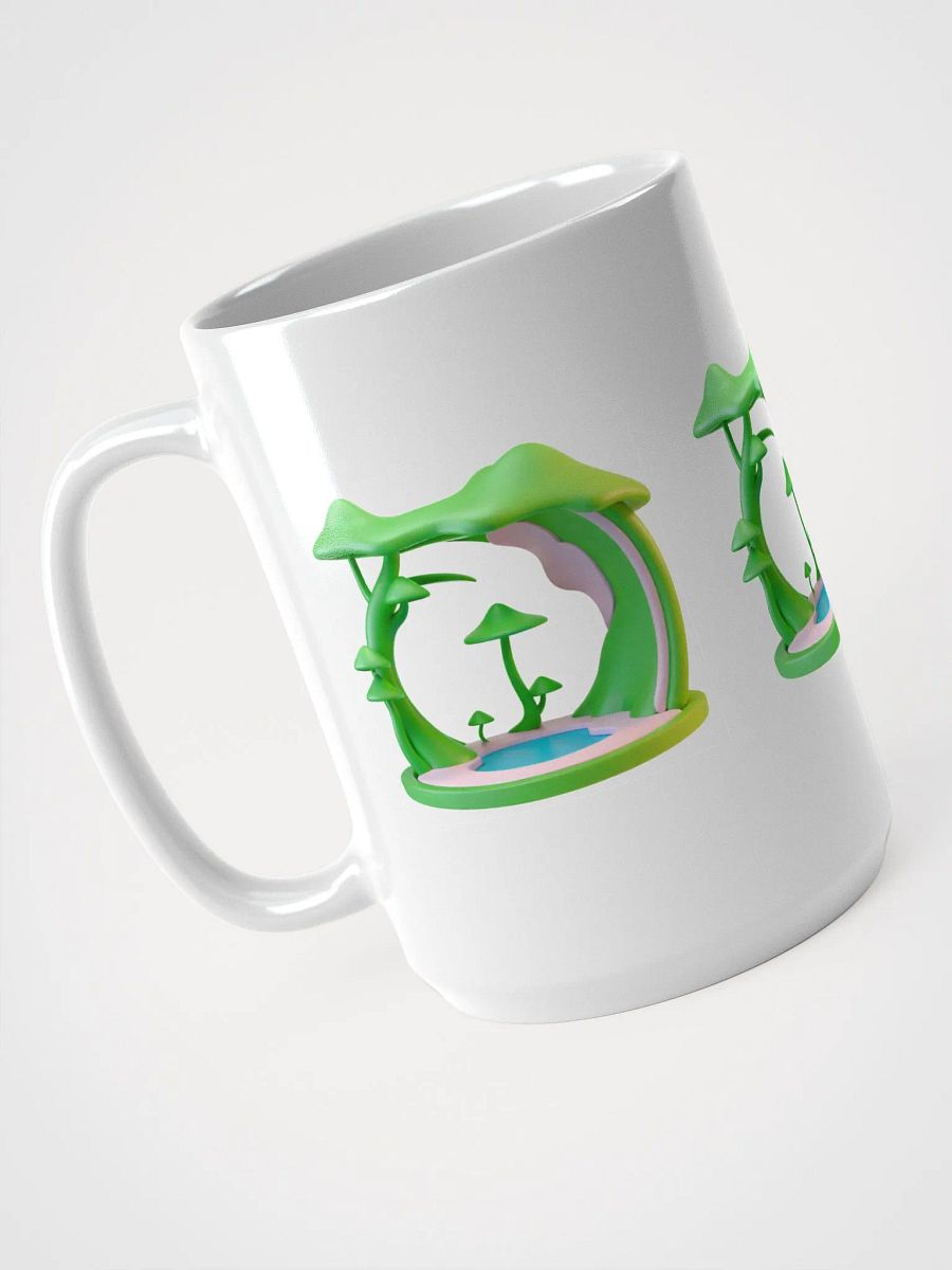 Enchanted Gateway: Forest Oasis with Majestic Waterfall - Your Escape, Their Adventure! 15OZ product image (3)