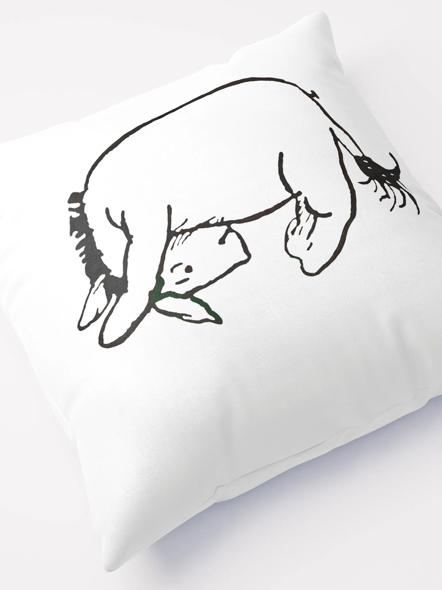 Snuggly Two-Sided Eeyore Pillow product image (3)