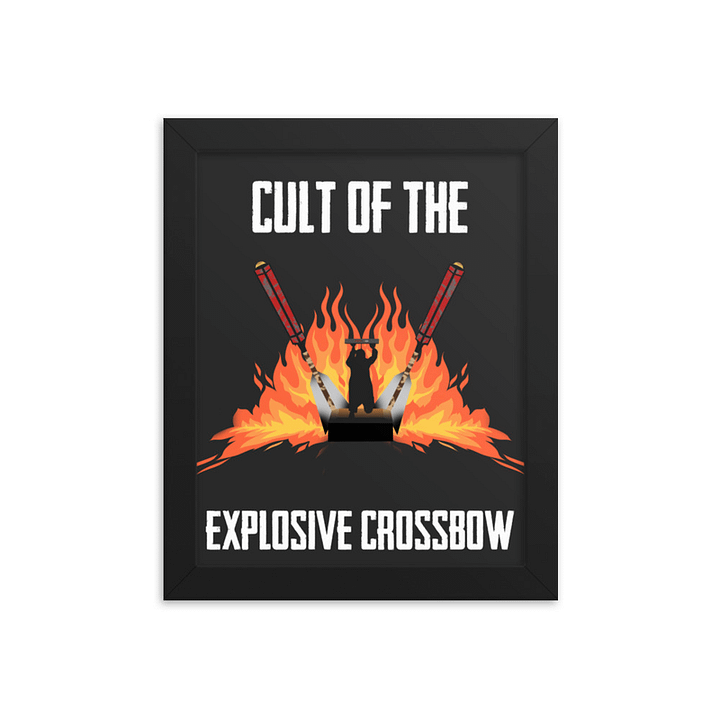 Cult of the Explosive Crossbow Poster product image (1)