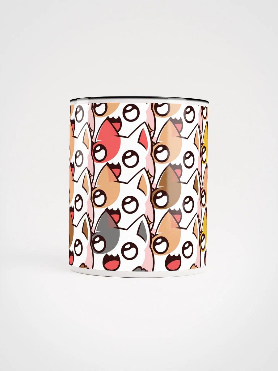 Colorful Cats Ceramic Mug with Color Inside product image (9)