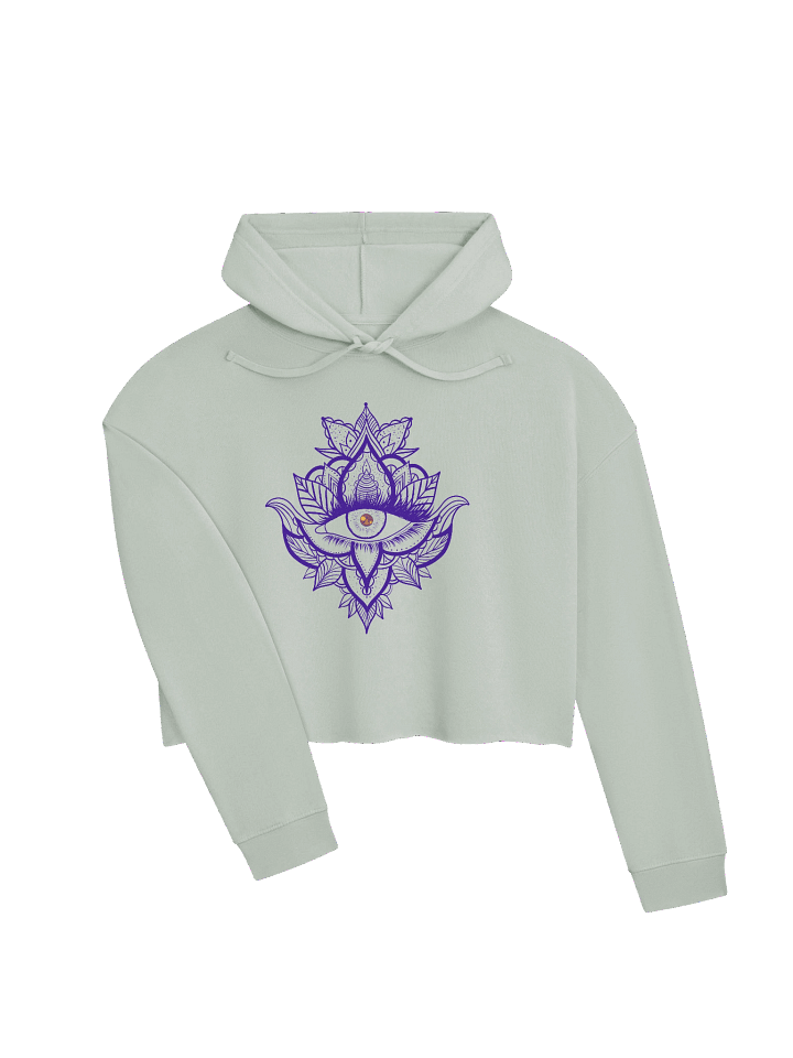 The Hamsa Crop Hoodie product image (1)
