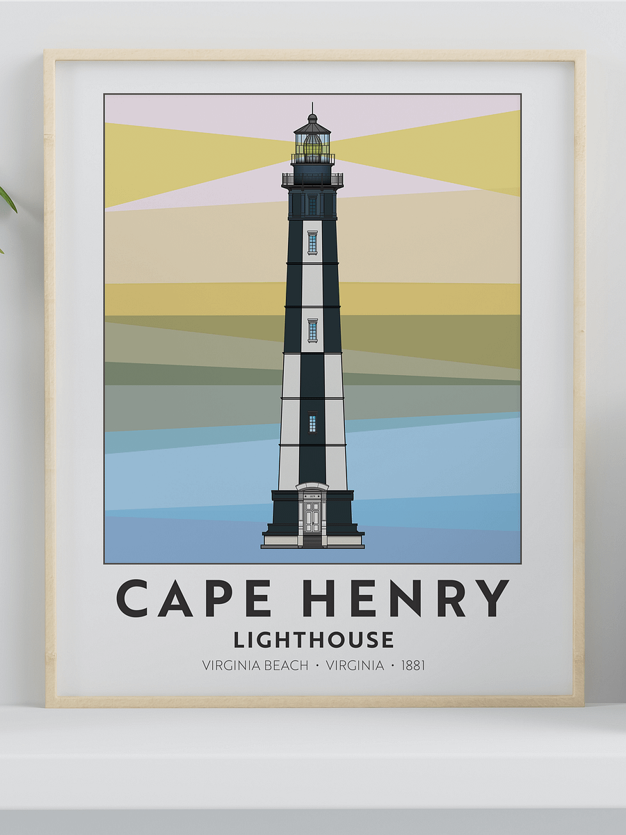 Cape Henry Lighthouse Art Print product image (13)