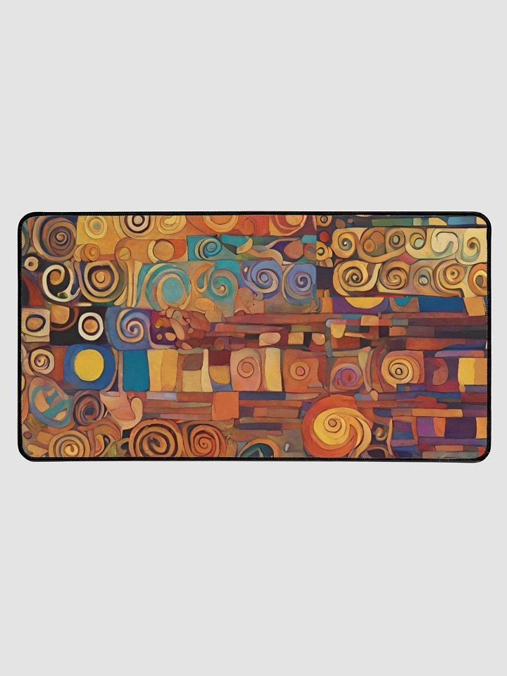 klimt inspired desk mat product image (1)