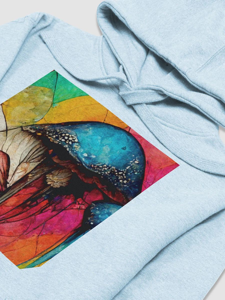 Mushrooms Cozy Cotton Blend Unisex Hoodie product image (3)