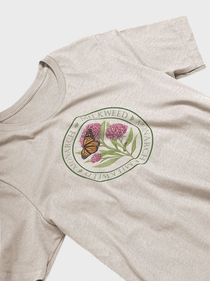 Monarch/Milkweed Circle T-Shirt product image (2)