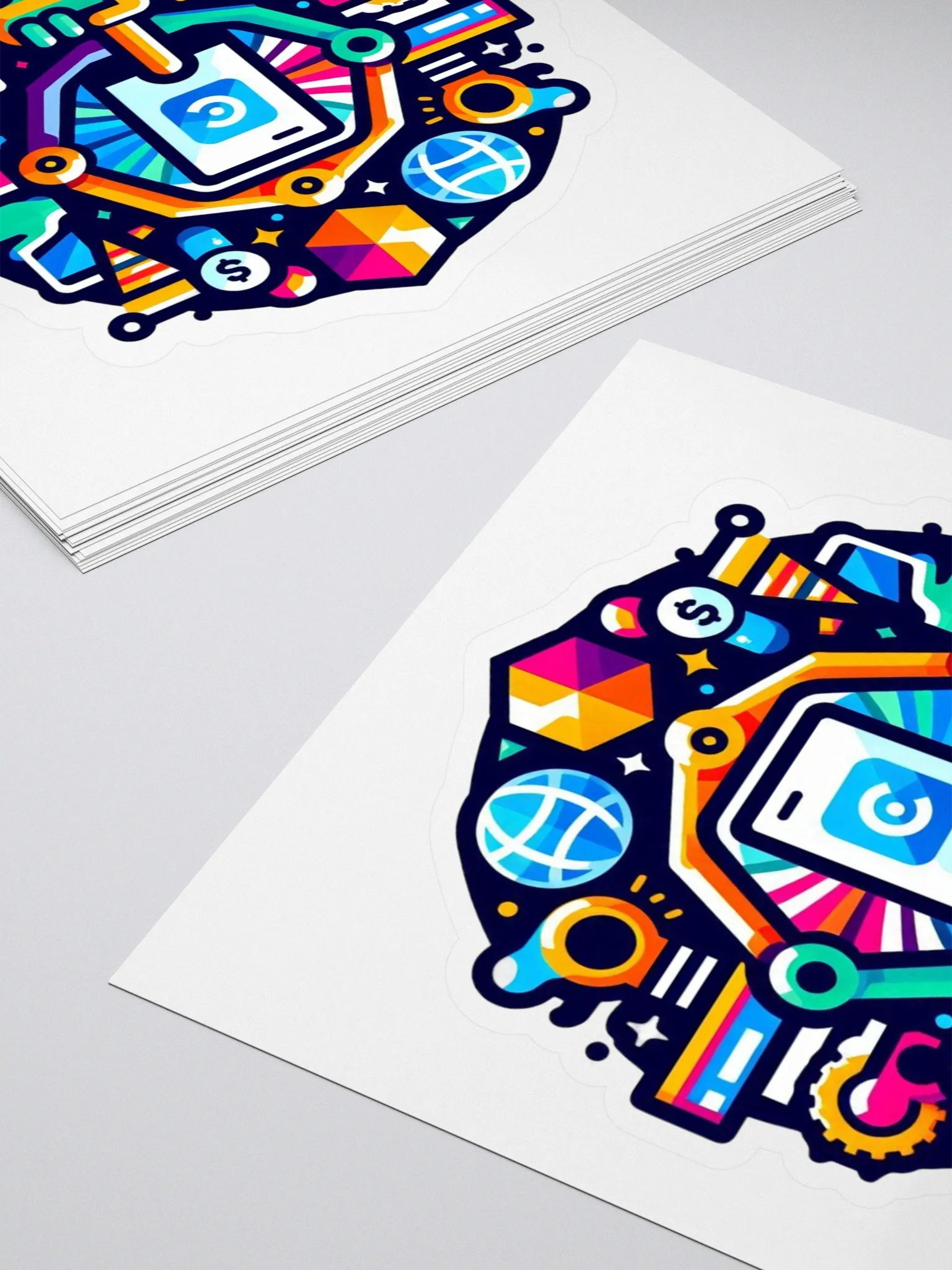 Connectivity Tech Sticker Pack product image (4)