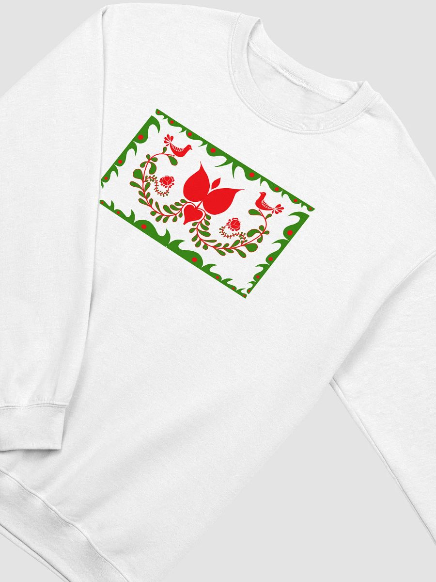 Traditional Hungary Folk Art Floral Crewneck product image (2)