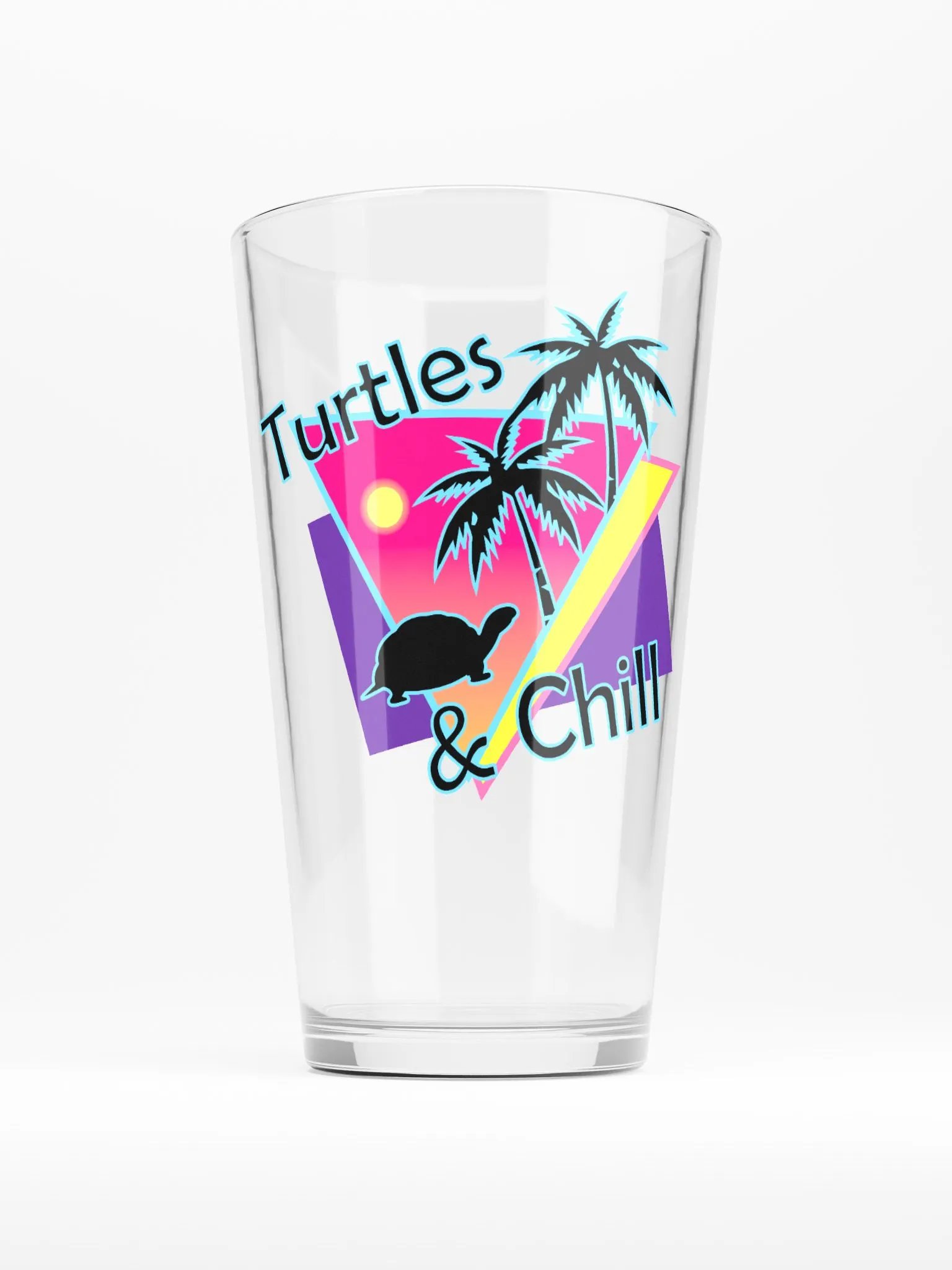 T&C Retro Pint Glass product image (1)