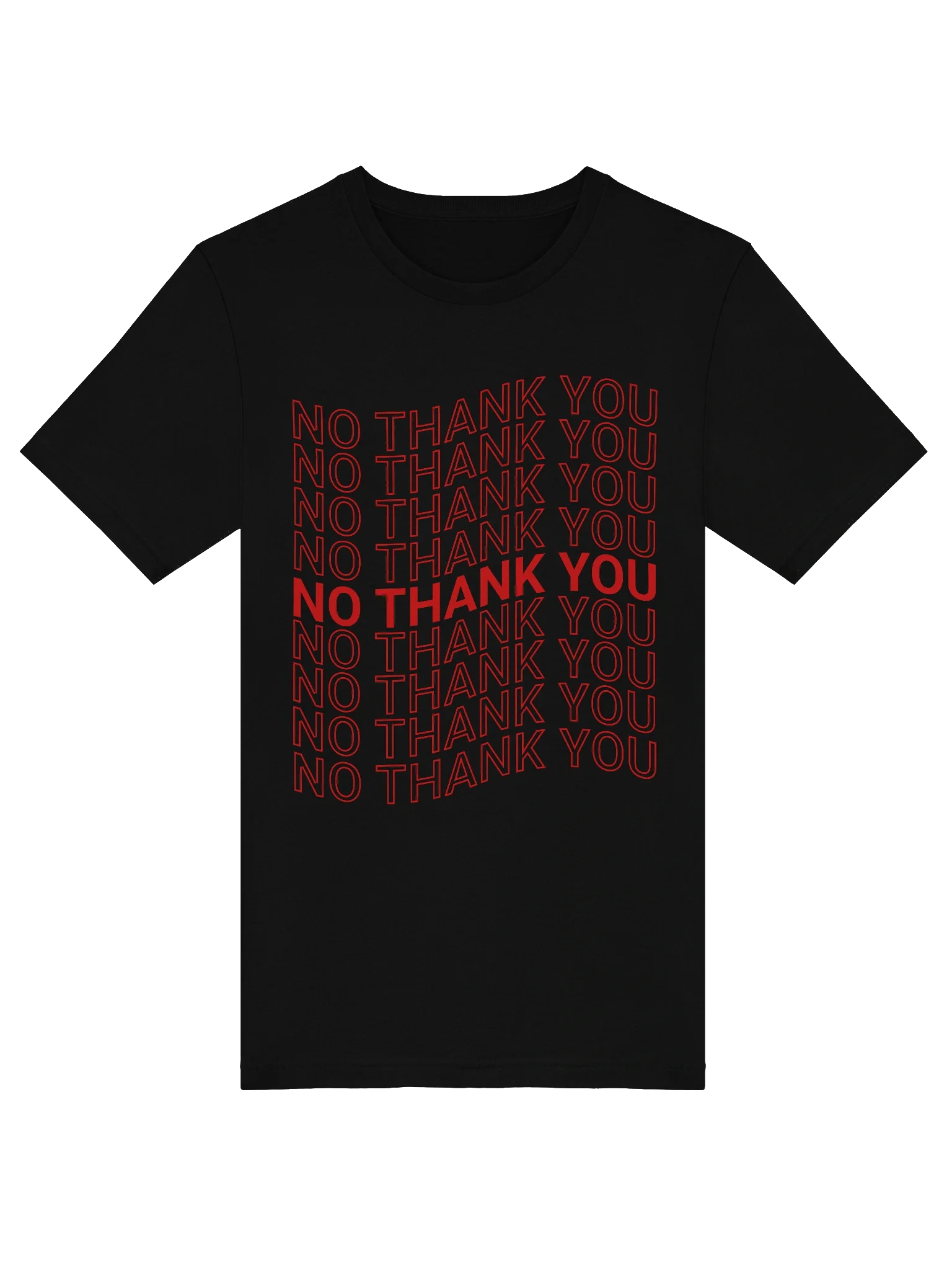 No Thank You T-Shirt product image (5)