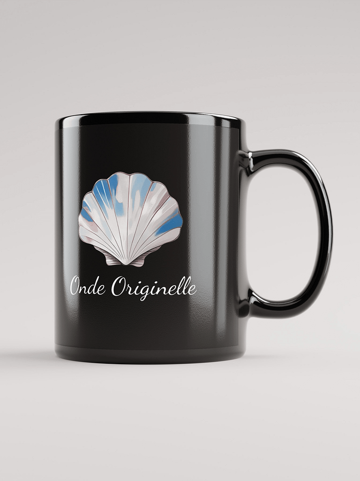 Mug Noir - Onde Originelle - Idée Cadeau original product image (1)