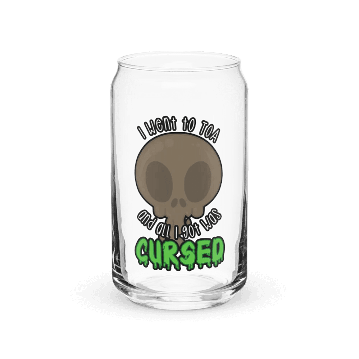 All I Got Was Cursed - Warrior - Can Glass product image (1)