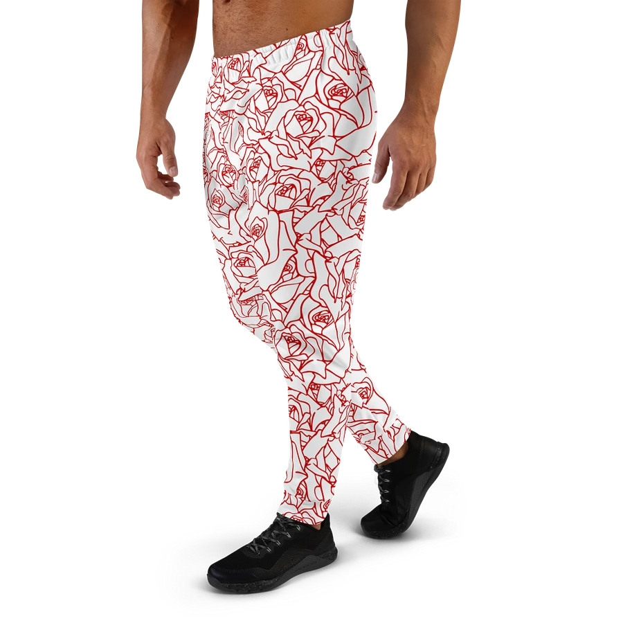 Loads of Roses · white-red joggers product image (4)