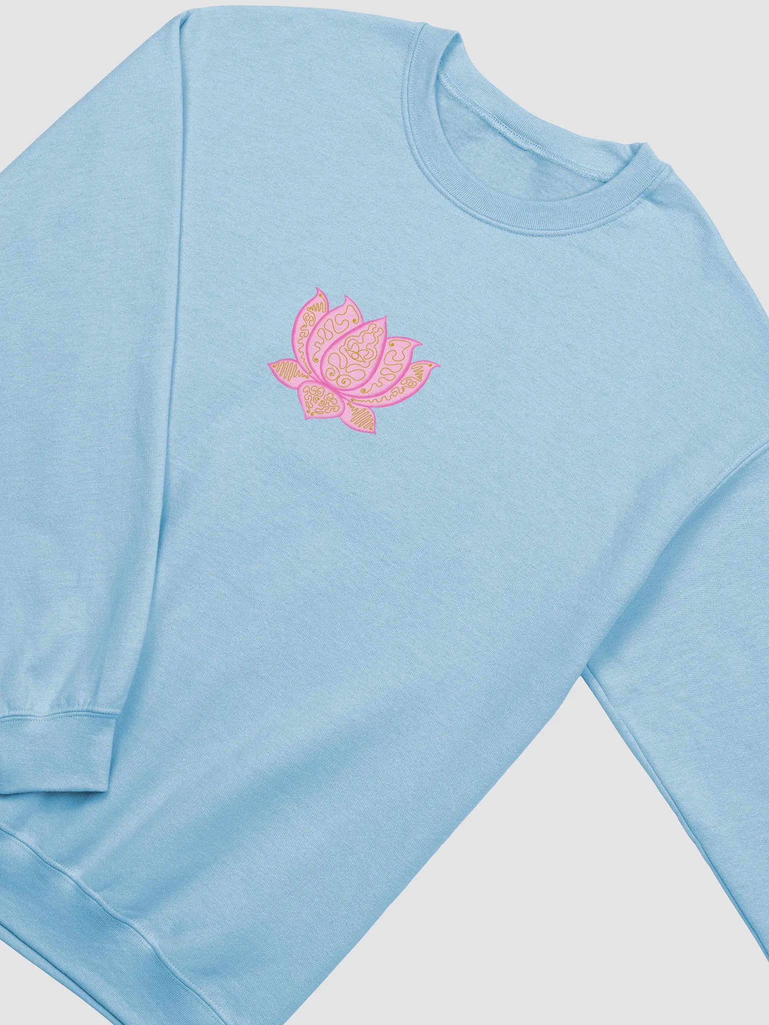 Golden Lotus Eye Crewneck Sweatshirt product image (2)