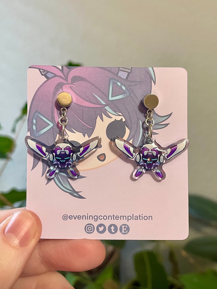 Projekt Melody Mascot- Acrylic Earrings product image (1)