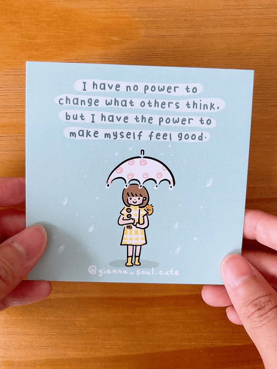 I can feel good | Positivity Greetings Card product image (5)