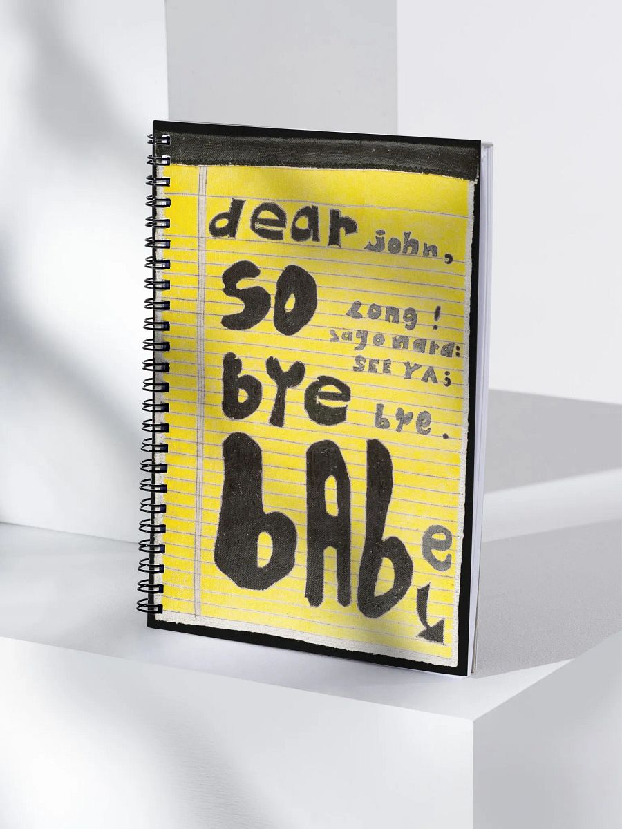 Dear John Spiral Notebook product image (4)