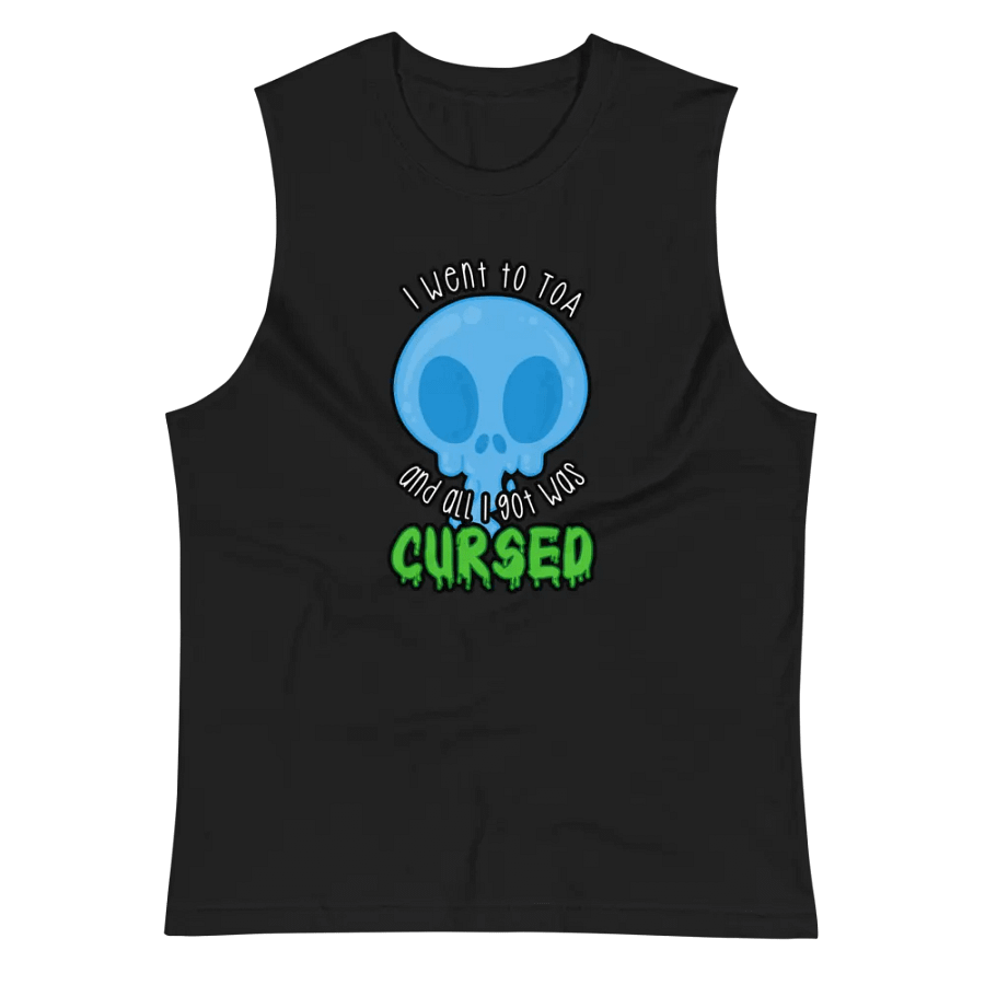 All I Got Was Cursed - Mage - Men's Style Muscle Tank product image (3)