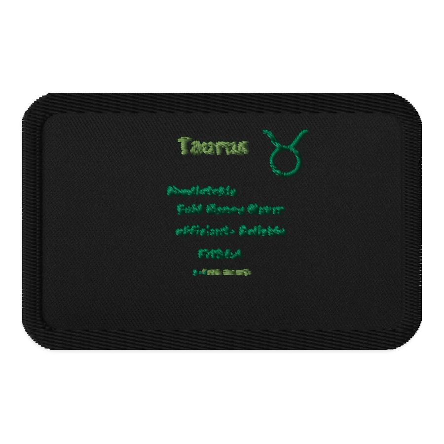 Taurus Square Patch product image (1)