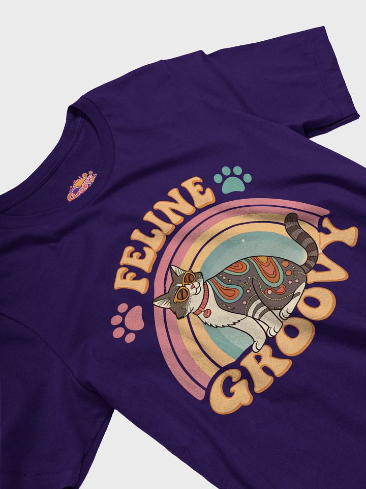 Feline Groovy Psychedelic T-Shirt product image (2)
