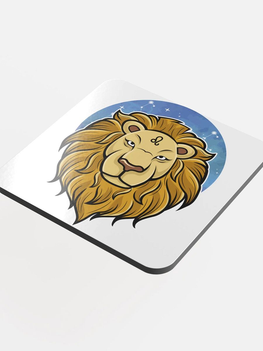 Zodiac Leo Glossed Coaster product image (4)