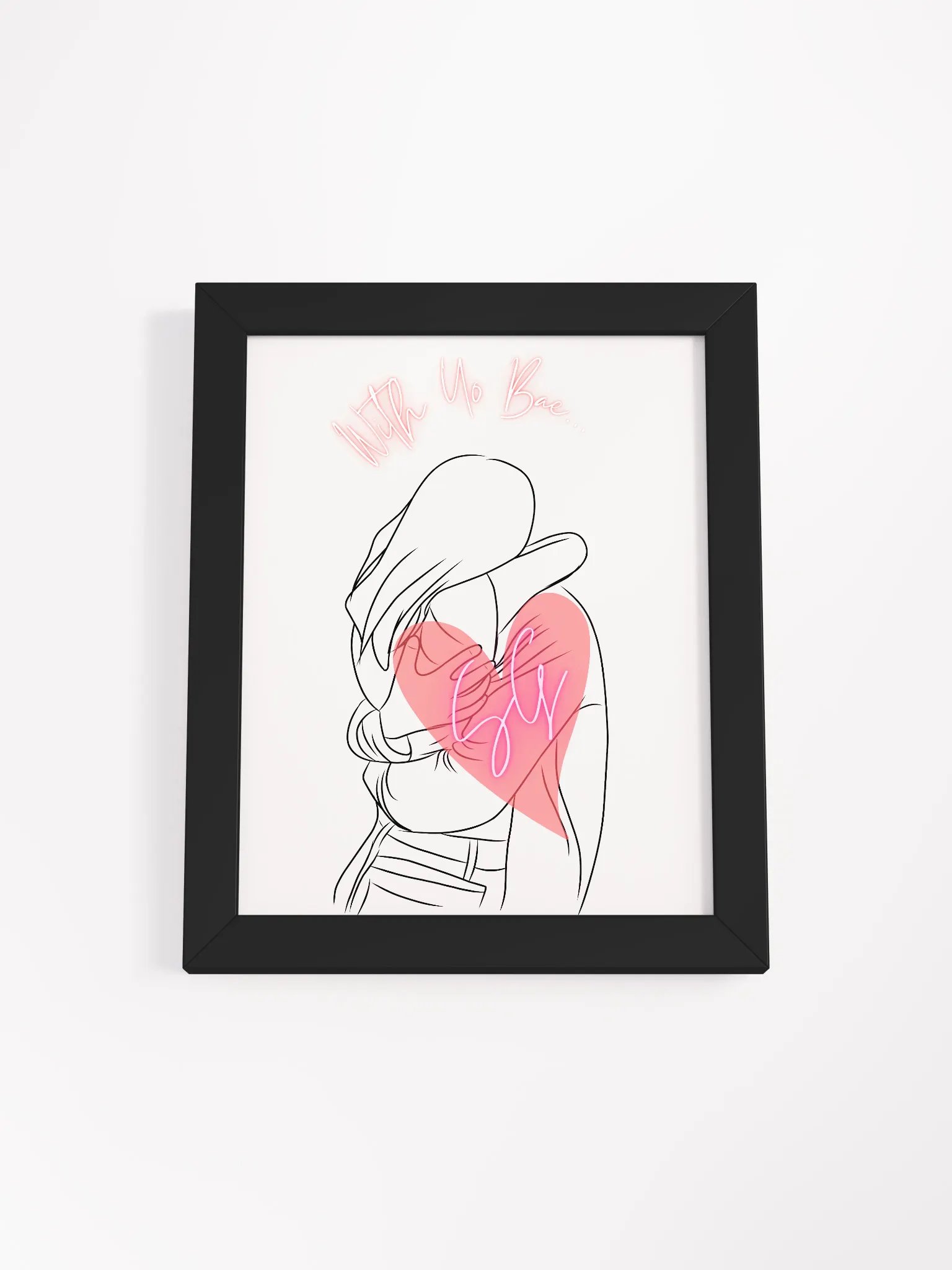 Earth Embrace! Matte Poster Frame product image (1)