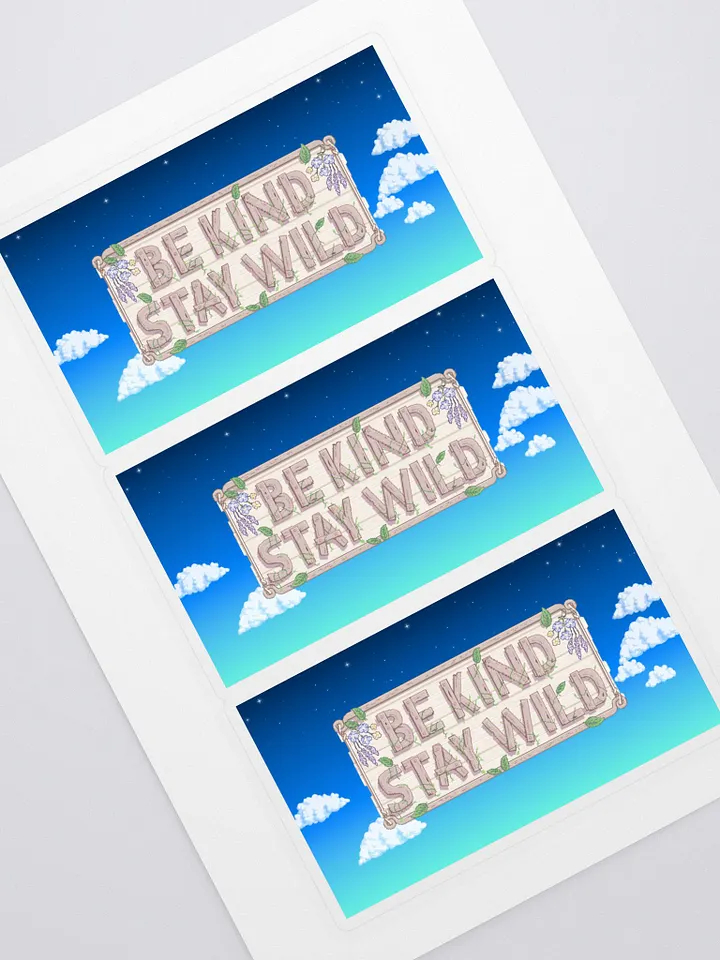 Daytime Be Kind Stardew Inspired Stickers product image (1)