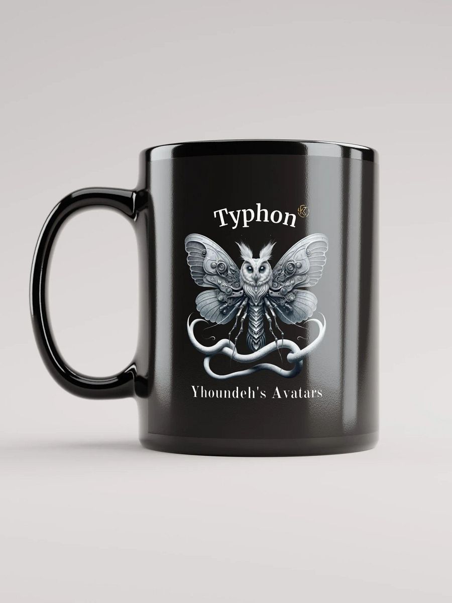 Supernal Typhon | Black Glossy Mug product image (6)