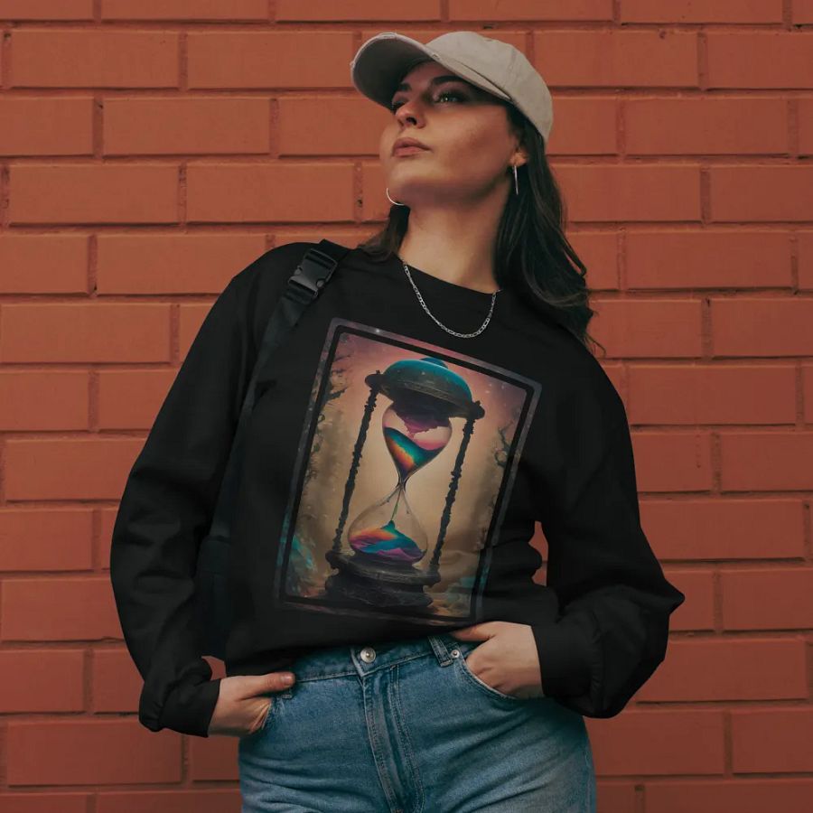 [Memento Mori] - Unisex Premium Heavyweight Long Sleeve Shirt product image (13)