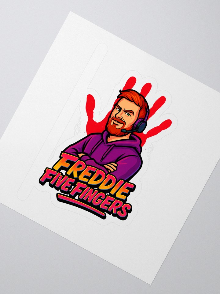 FREDDIE FIVEFINGERS: Kiss Cut Sticker Collection product image (2)