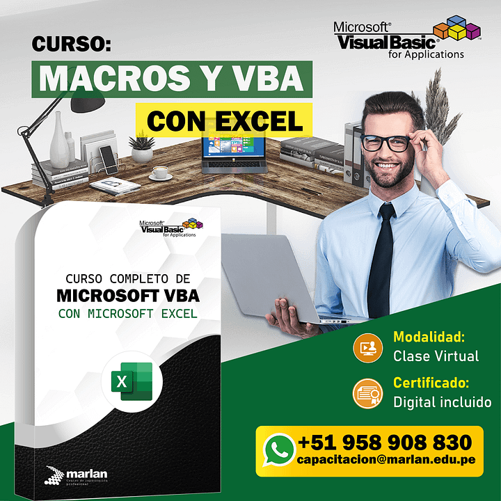 Curso: Macros VBA con Excel product image (1)
