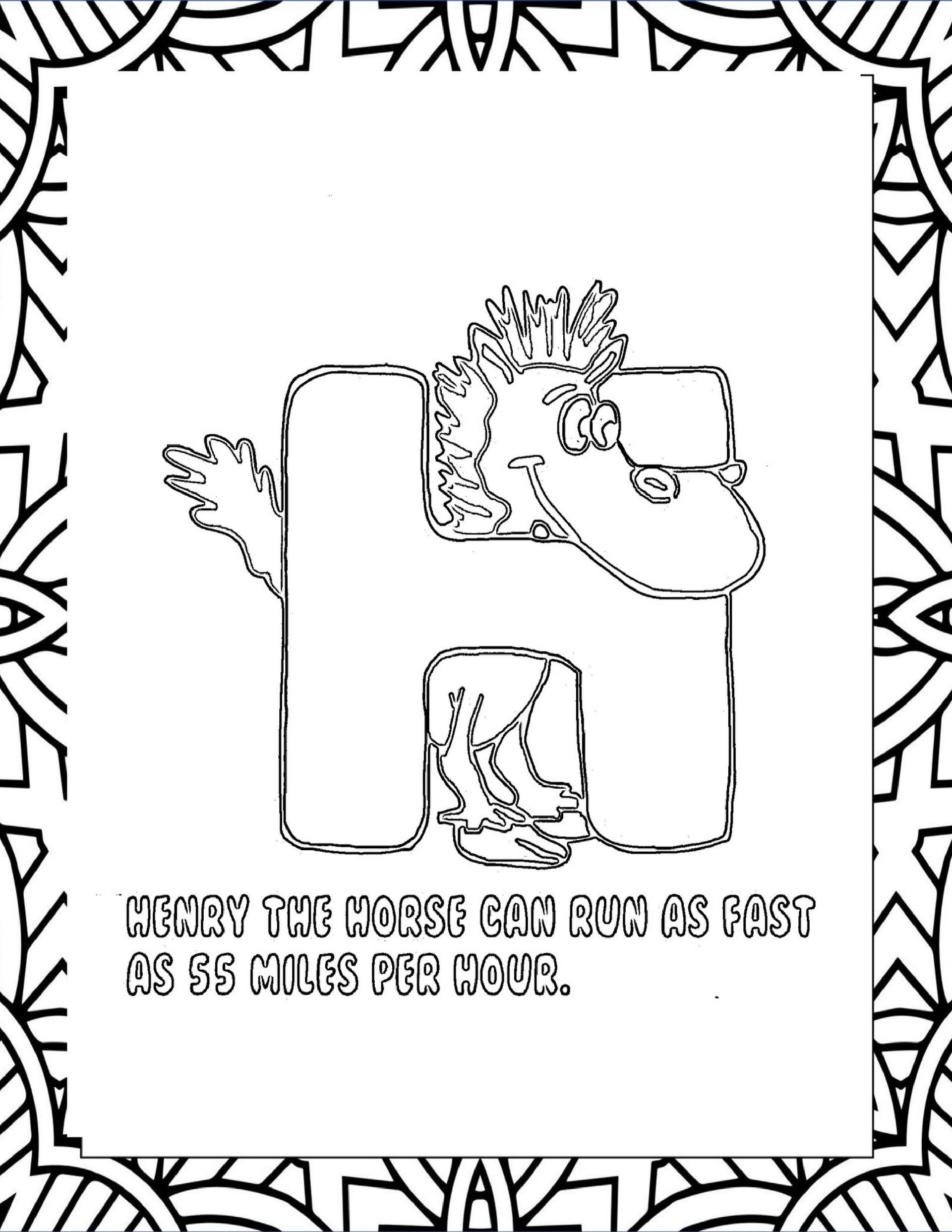 Fun Animal ABCs Coloring Book product image (9)